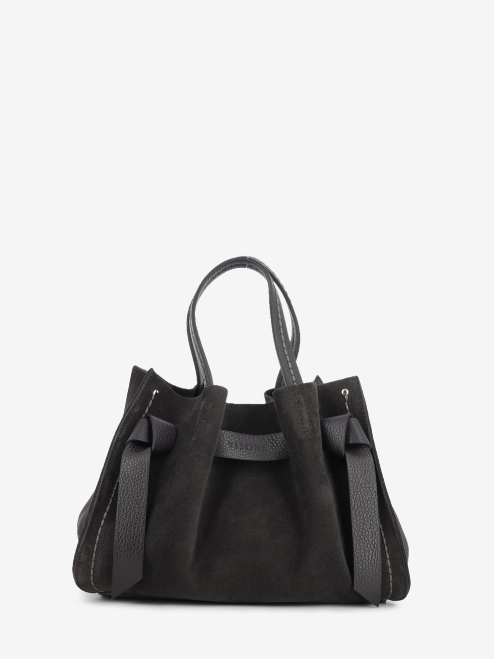 Borsa Vittoria camoscio ebony