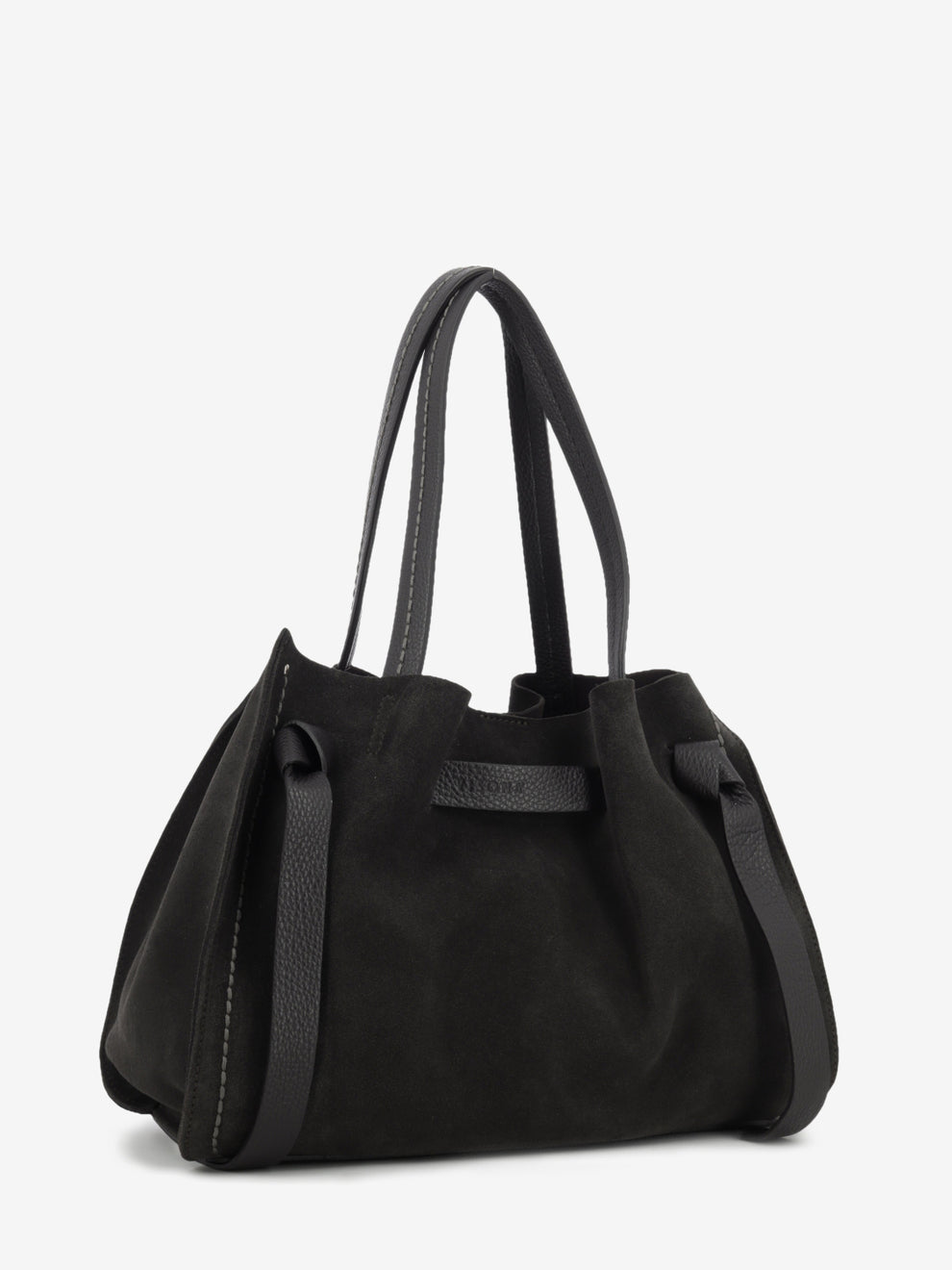 Borsa Vittoria suede ebony