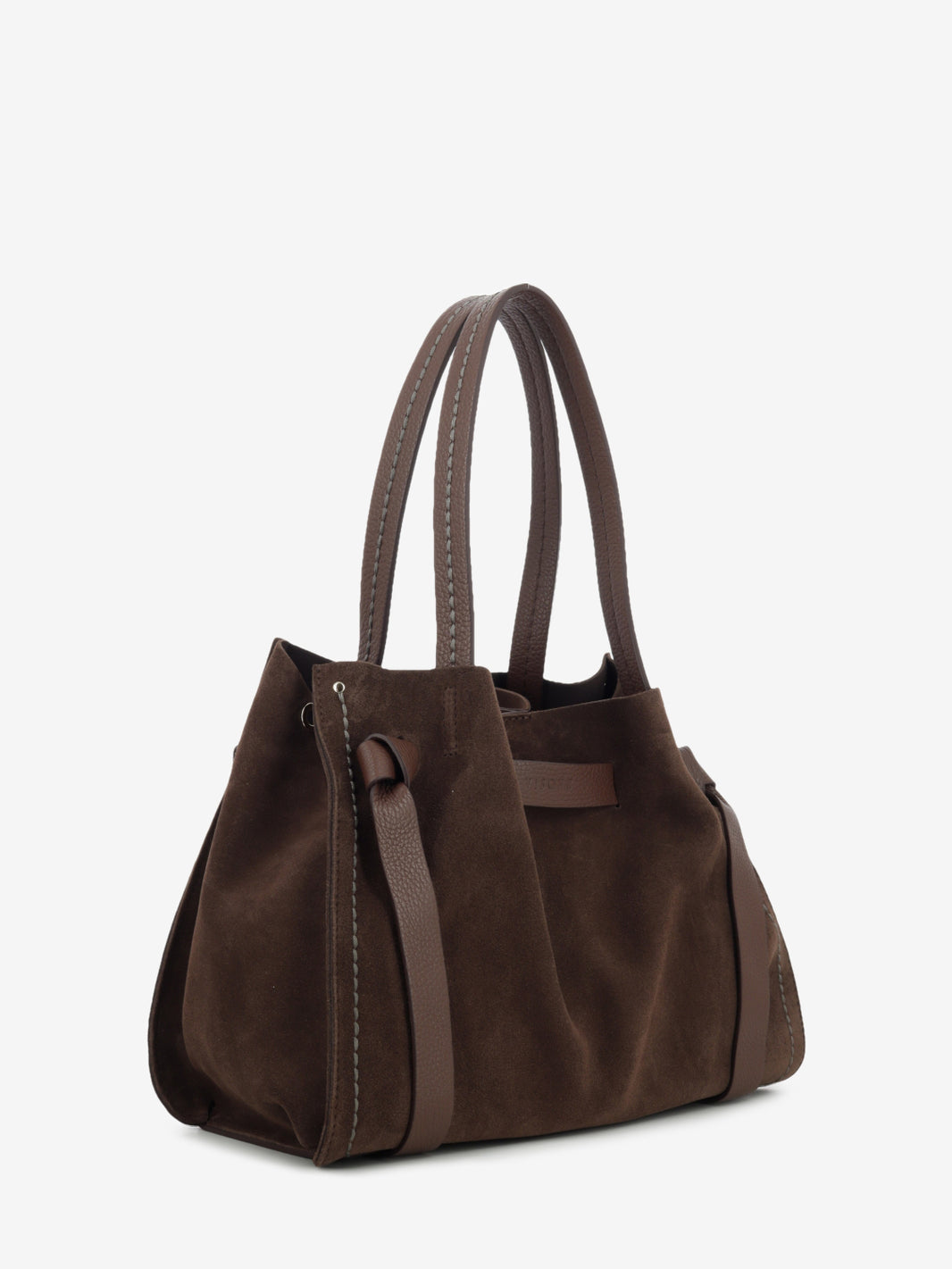 Borsa Vittoria suede chocolate