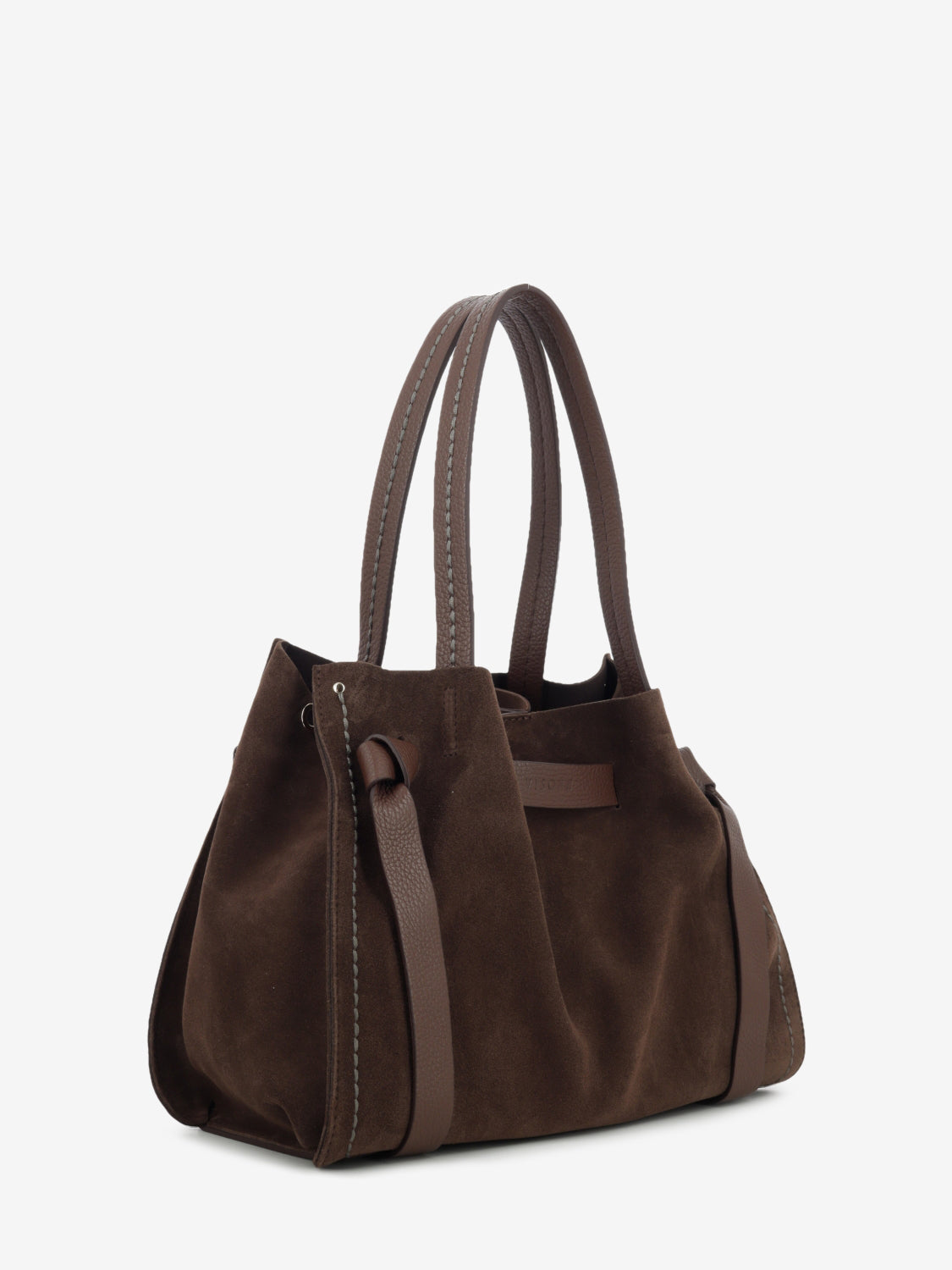 Borsa Vittoria suede chocolate