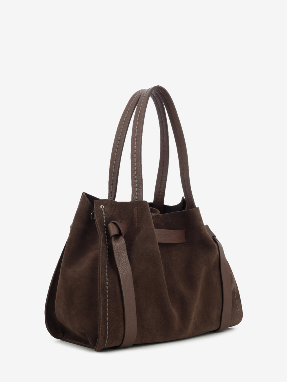 Borsa Vittoria suede chocolate