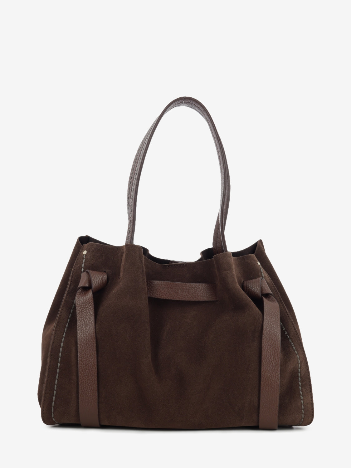 Borsa Vittoria suede chocolate