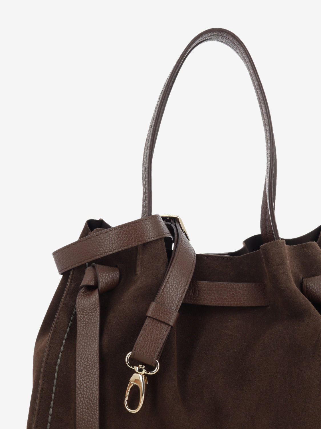 Borsa Vittoria suede chocolate