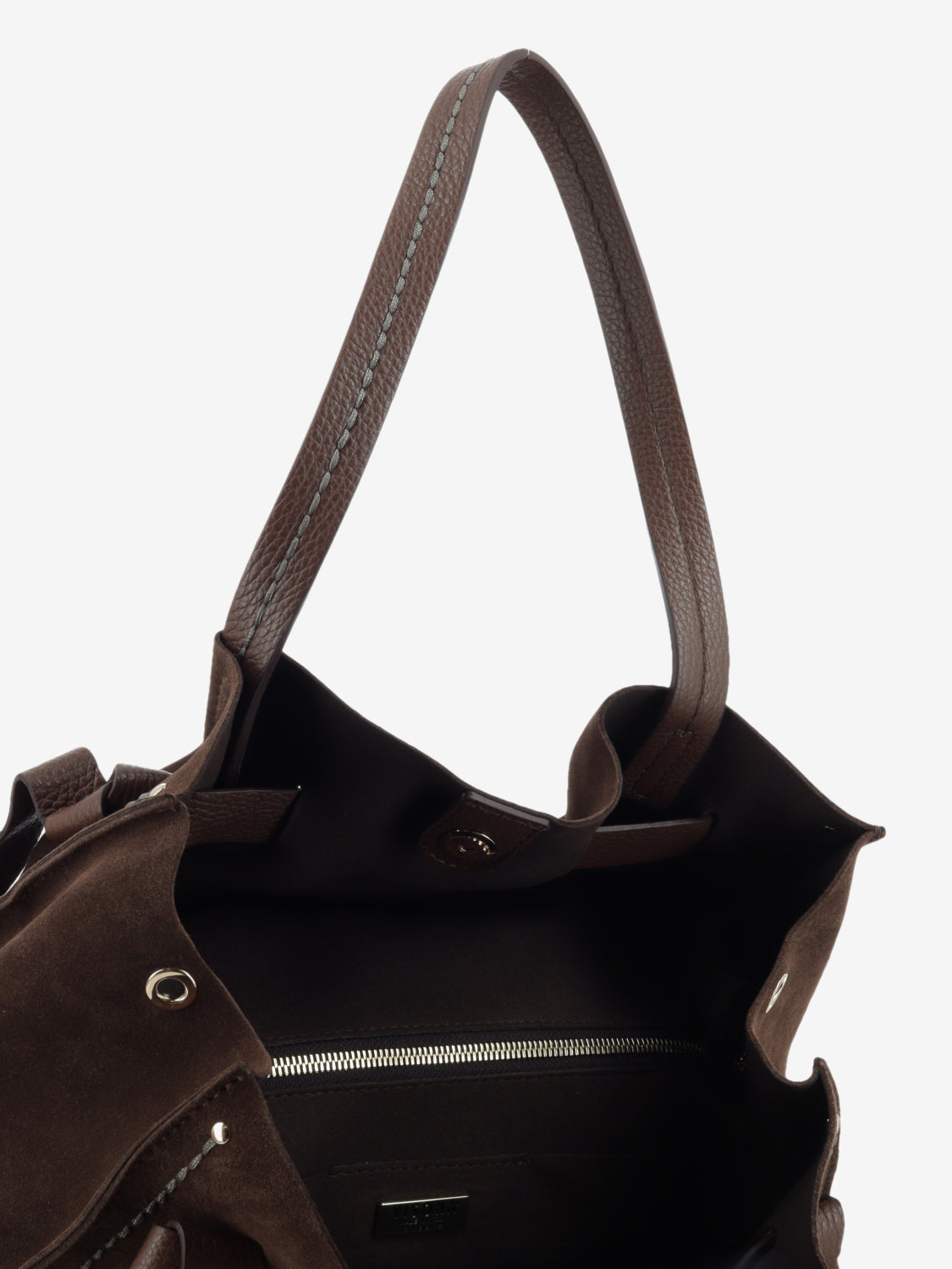Borsa Vittoria suede chocolate