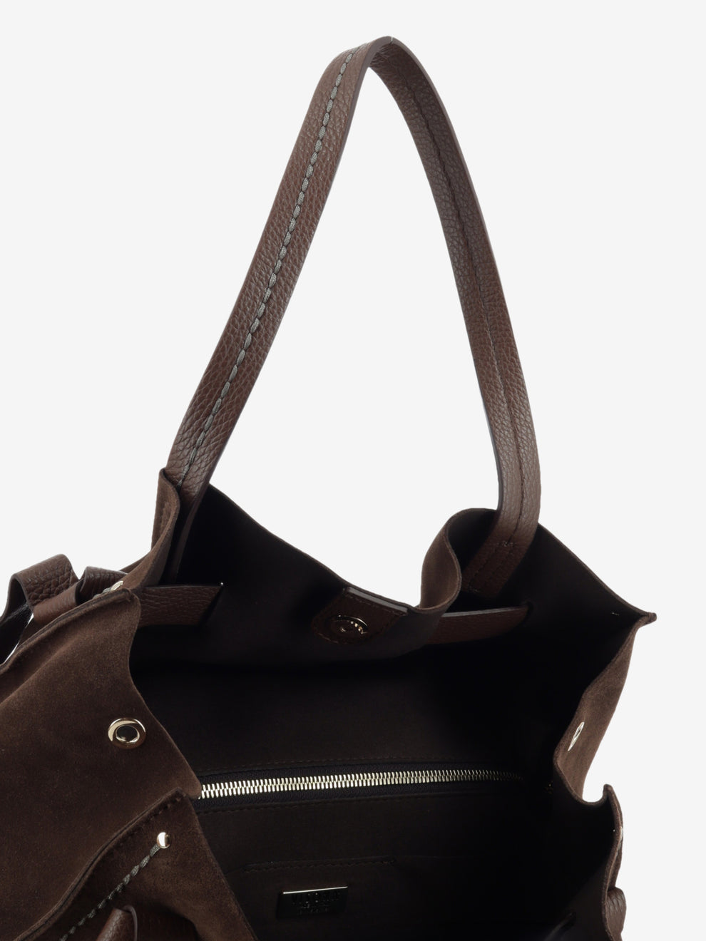 Borsa Vittoria suede chocolate
