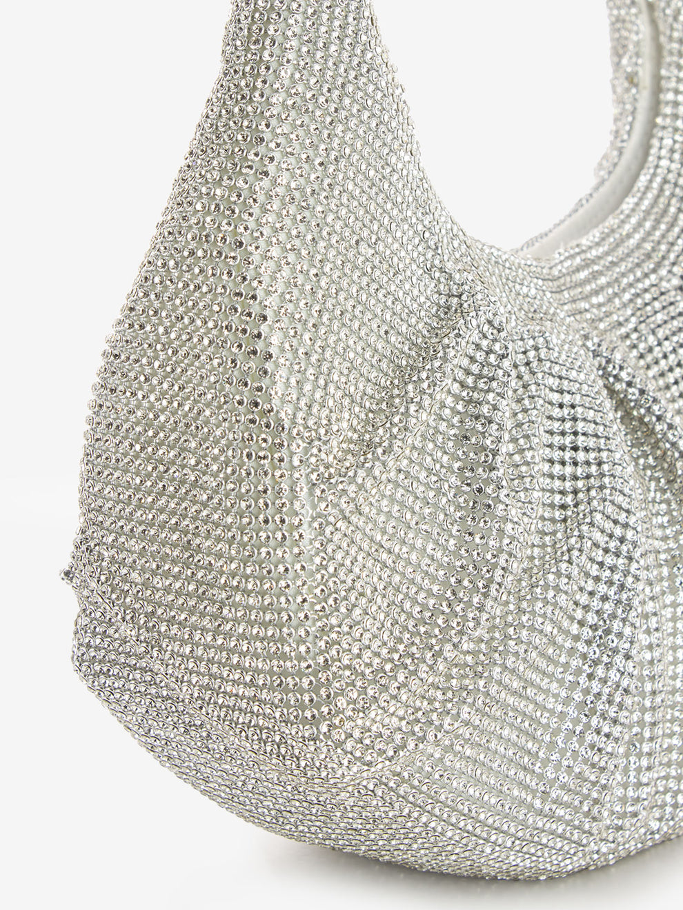 Borsa hobo Joan argento