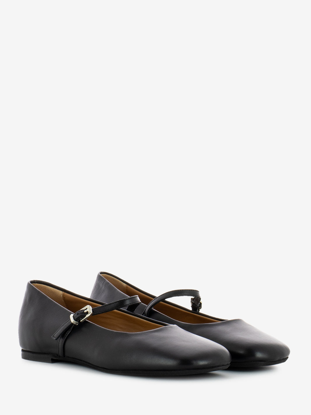 Baby ballerina in black nappa