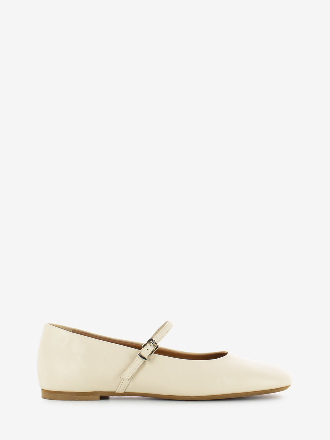 Baby ballerina in sand nappa