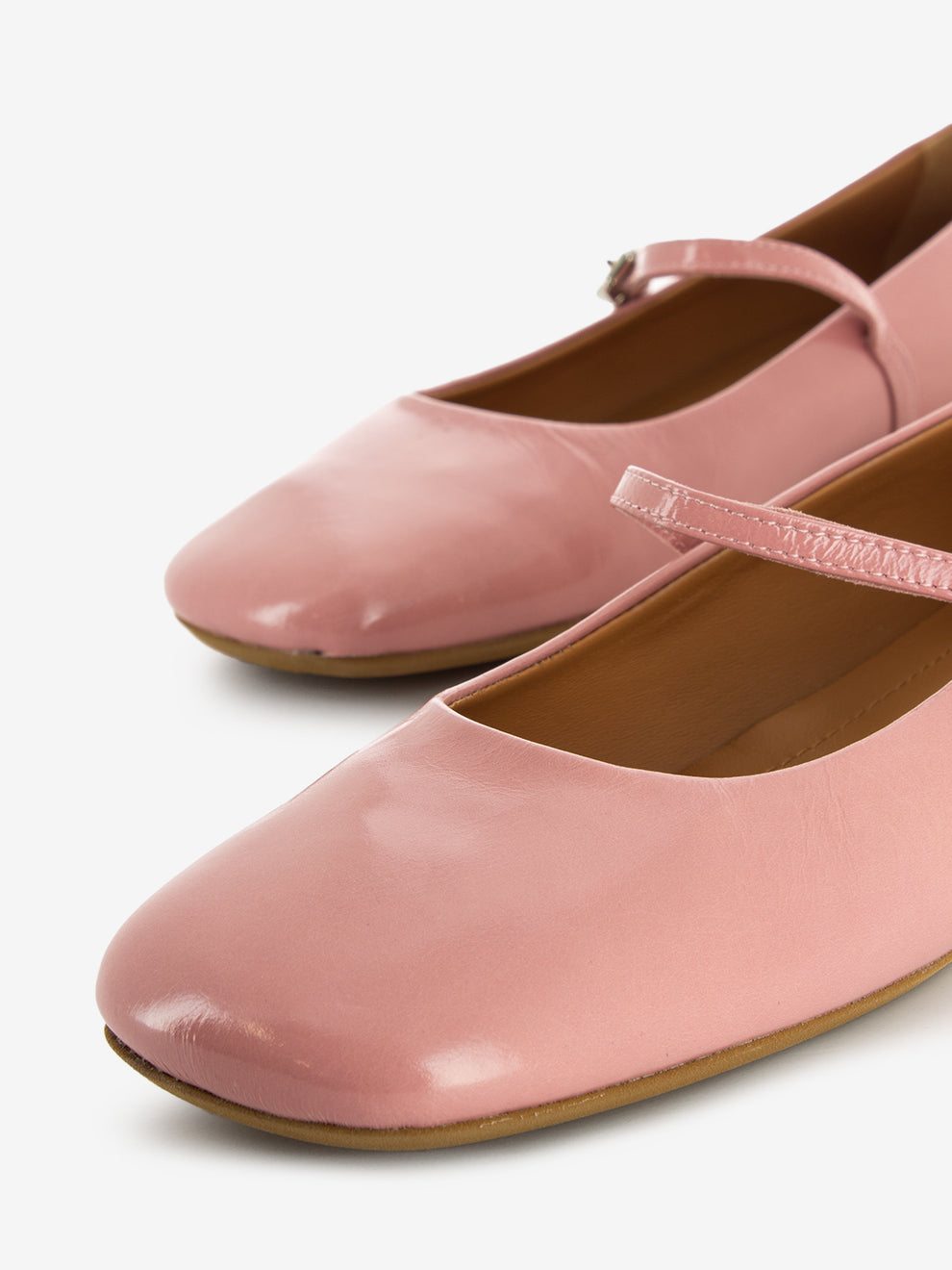Baby ballerina patent summer pink