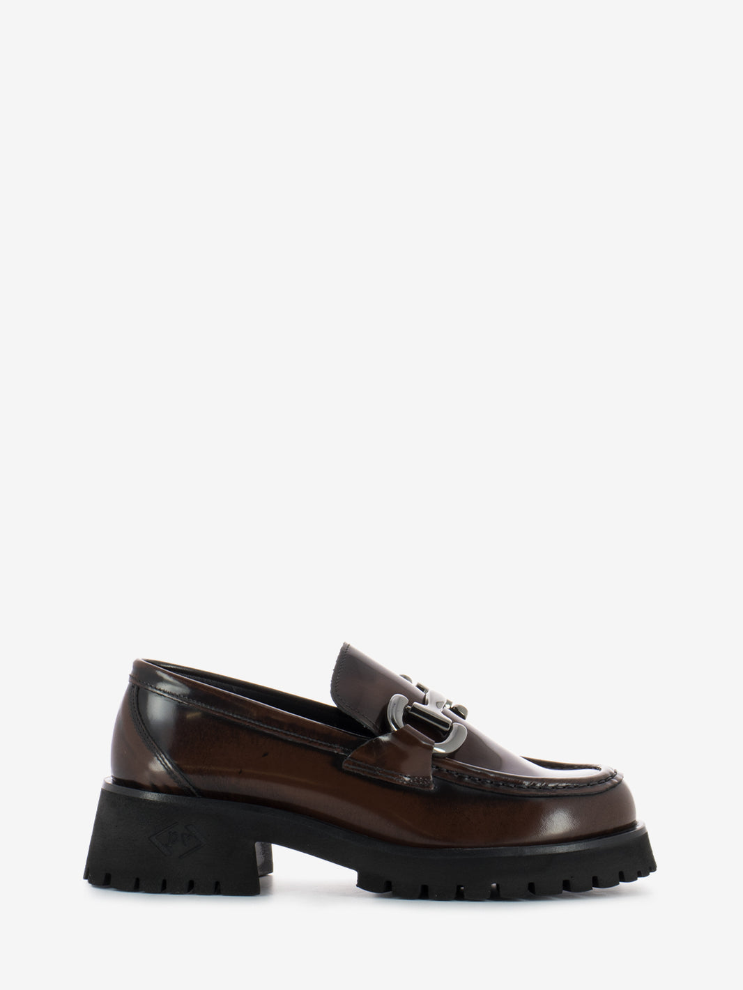 Cognac brushed moccasins