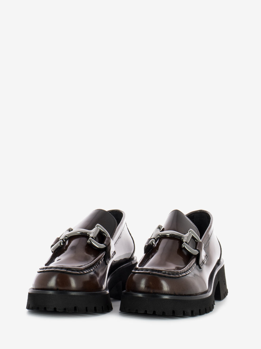 Cognac brushed moccasins