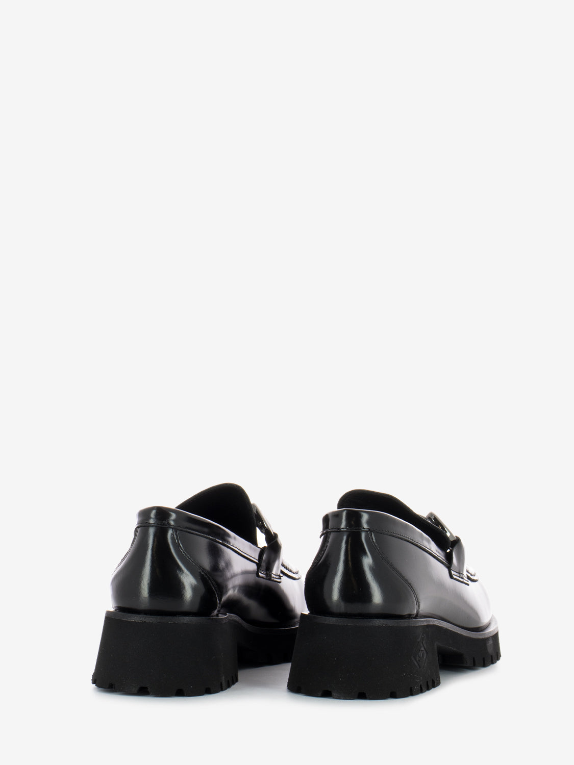 Black abrasoft moccasins