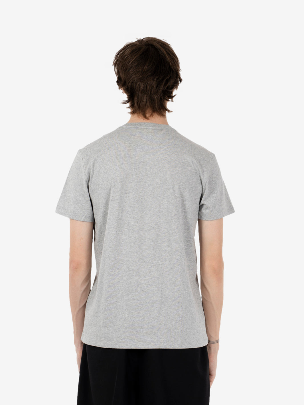 S/S Crew-Sleep top heather / navy
