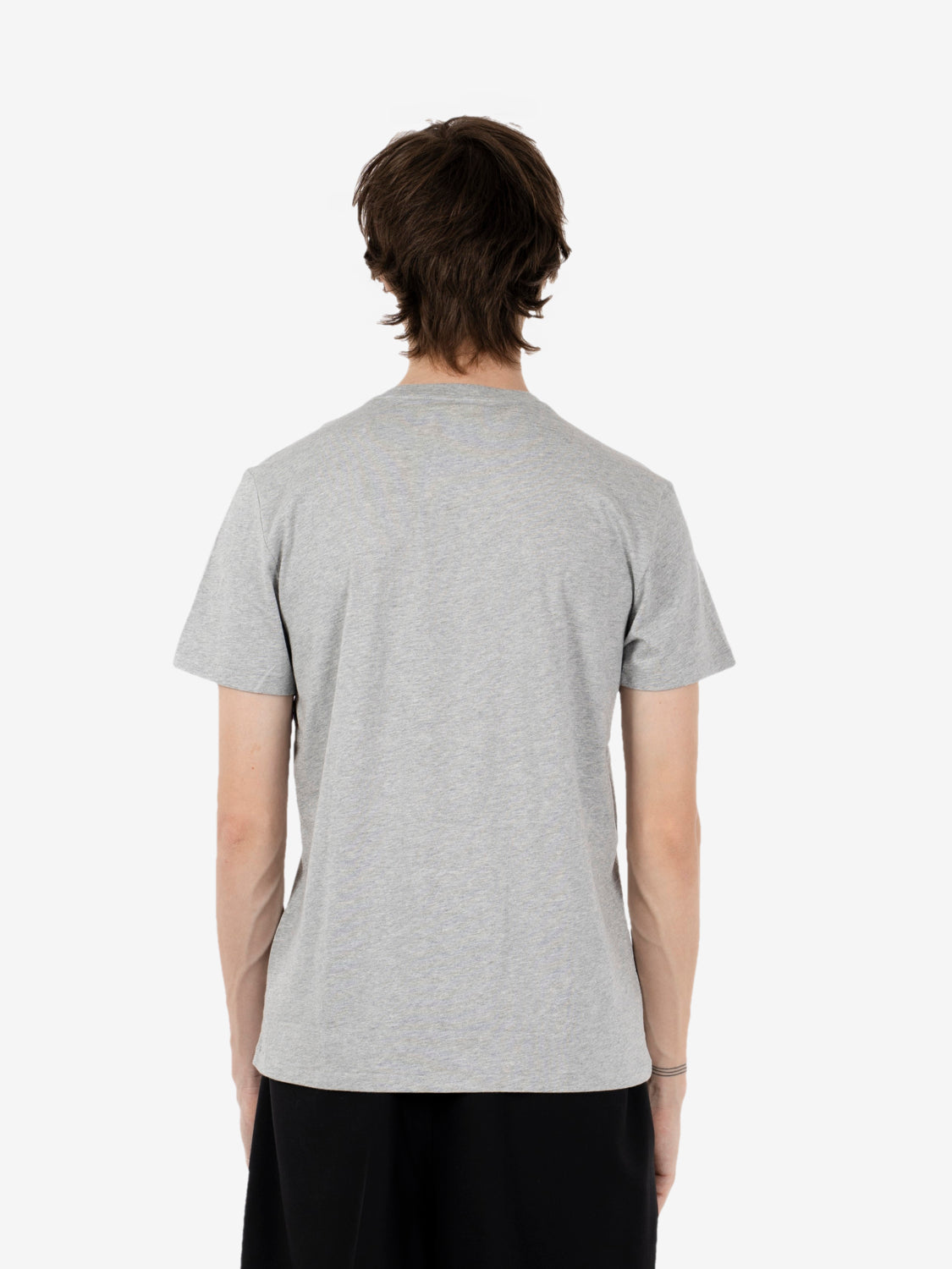 S/S Crew-Sleep top heather / navy