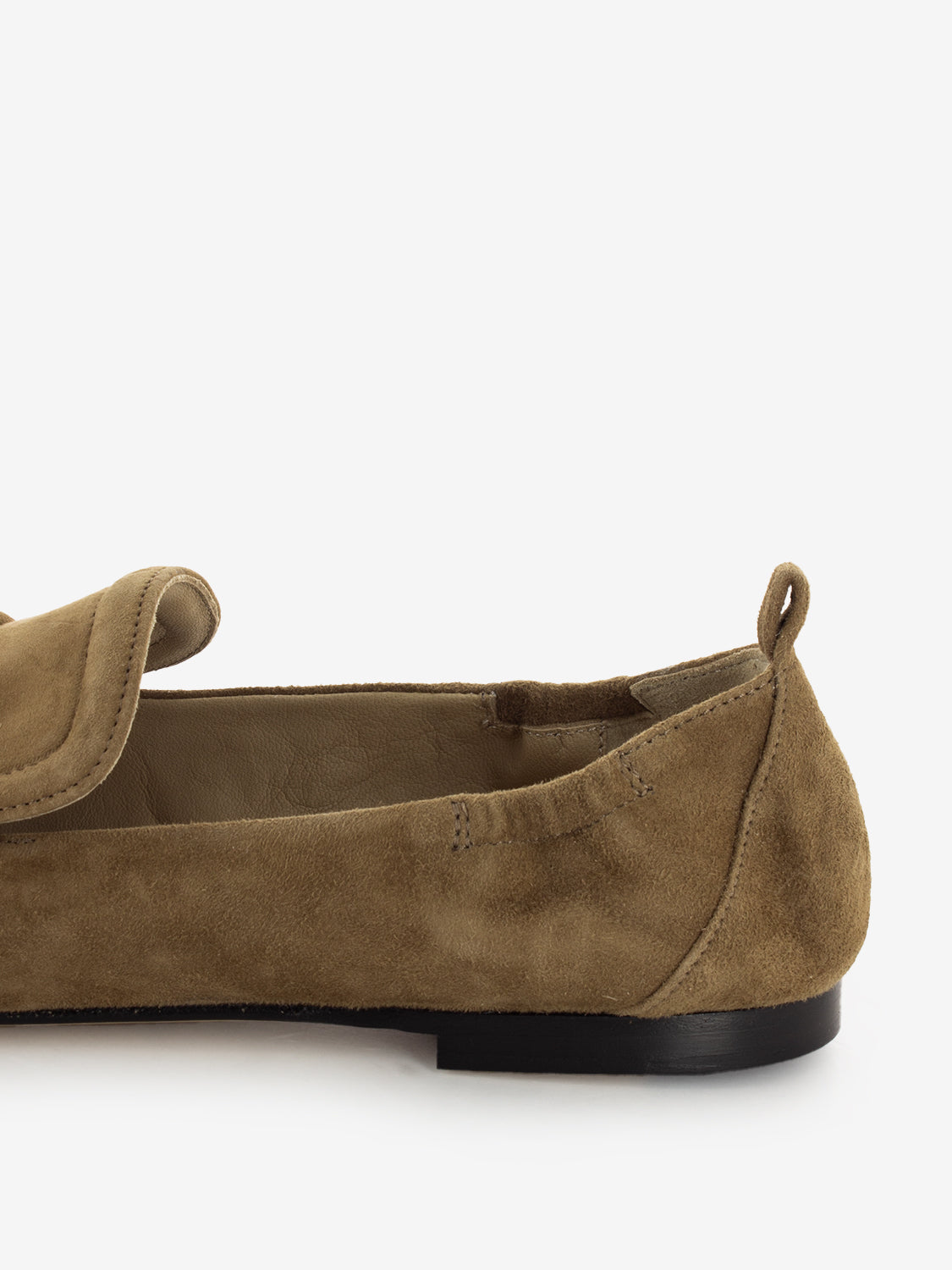 Mocassini Grace camoscio frangia toffee