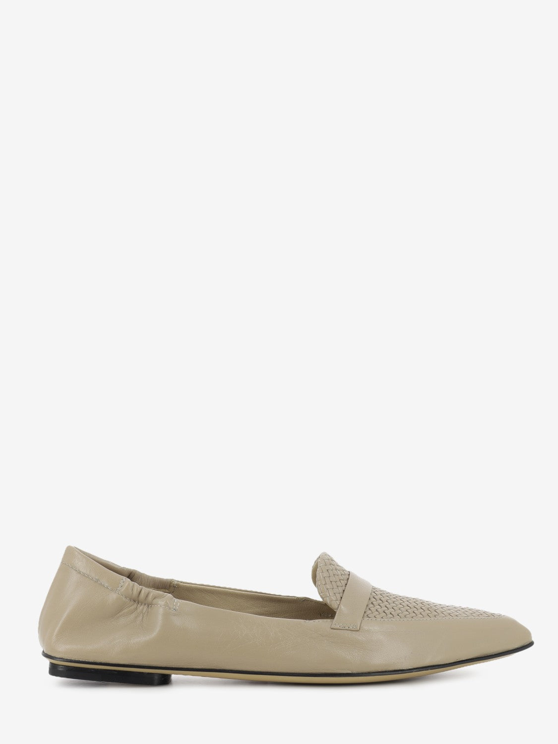 Mocha pointed loafer
