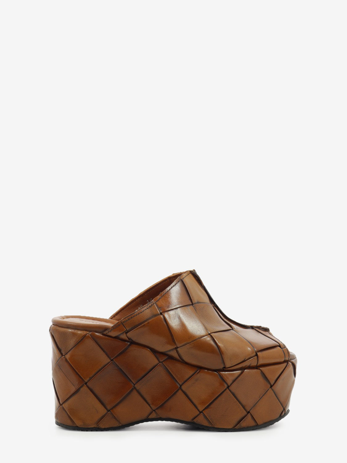 Elisa brown wedge sandal