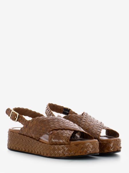 Sandalo con zeppa Forli toffe