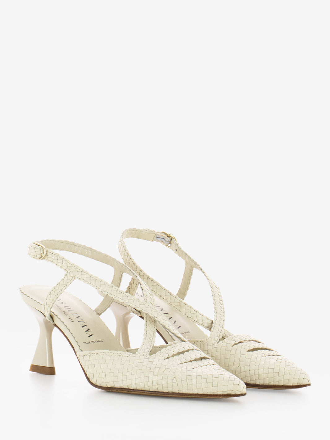 Slingback Salinas bianco