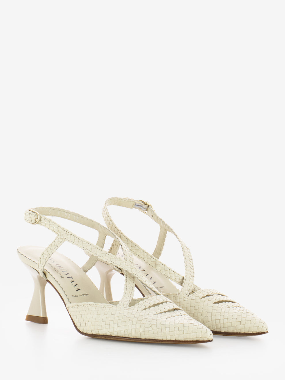 Slingback Salinas bianco
