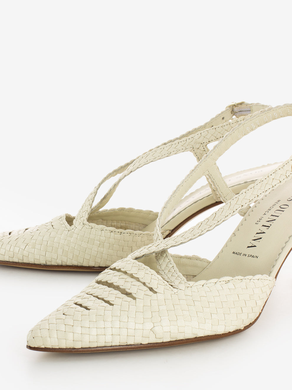 Slingback Salinas bianco