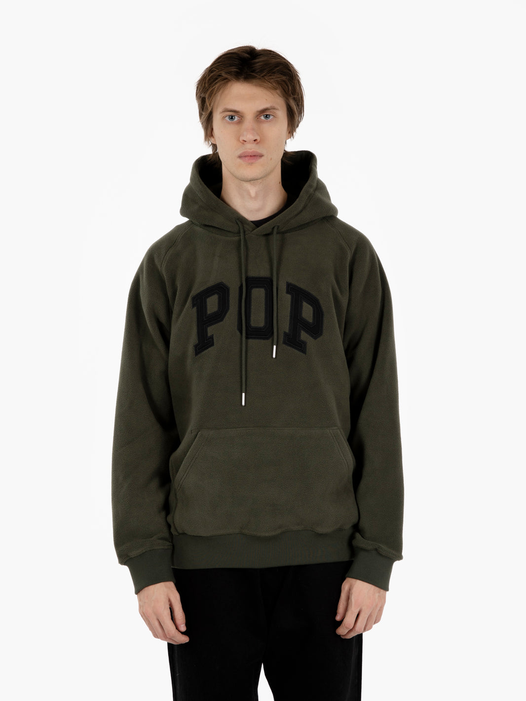 Arch hooded sweat duffel green