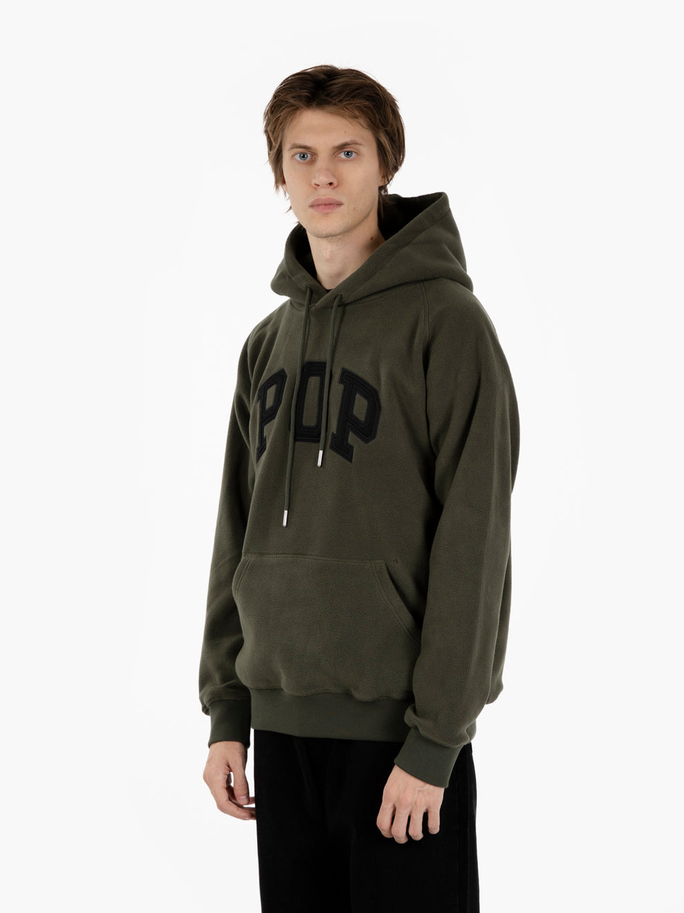 Arch hooded sweat duffel green