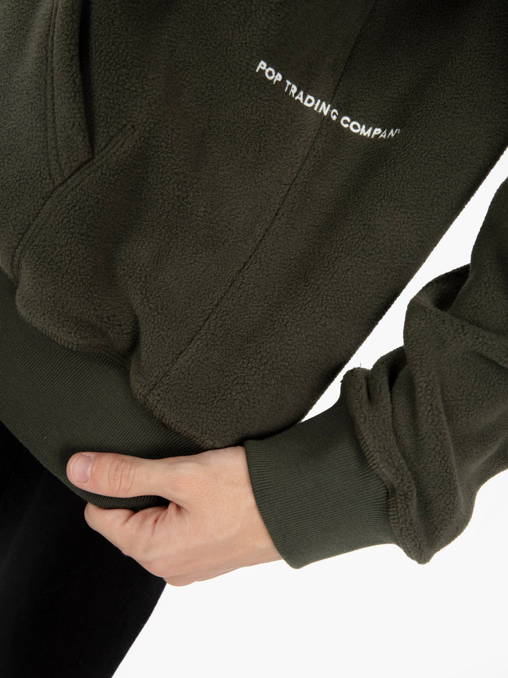 Arch hooded sweat duffel green