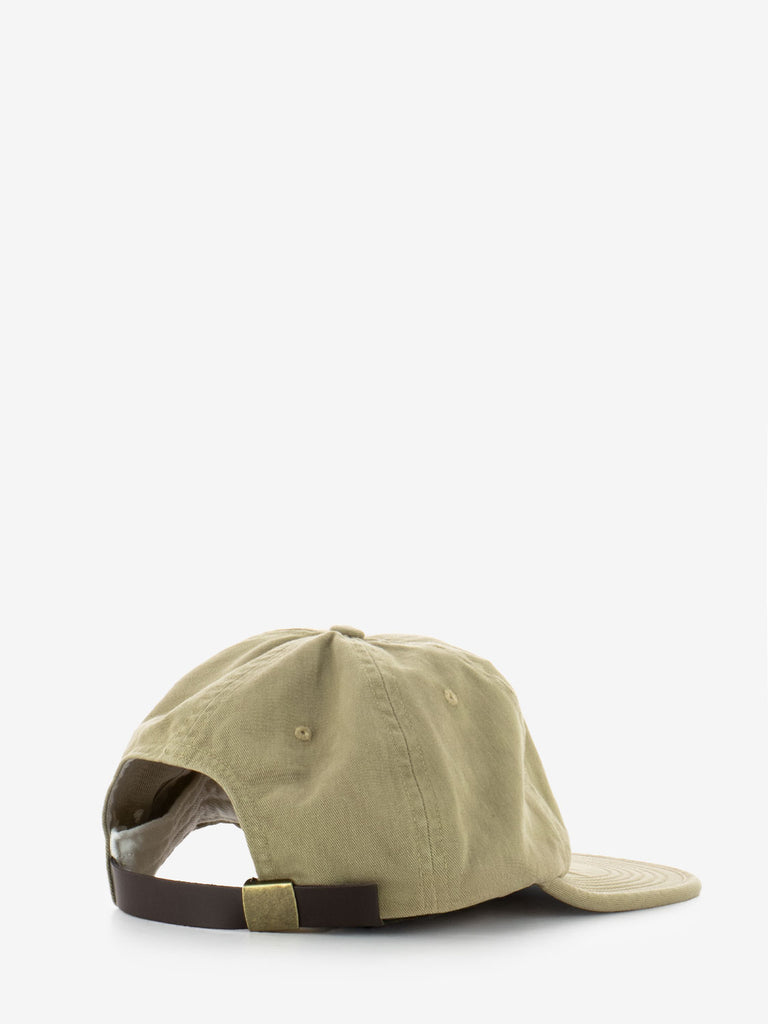 POP TRADING COMPANY - Arch Logo Flexfoam 6 Panel Cap in White Pepper