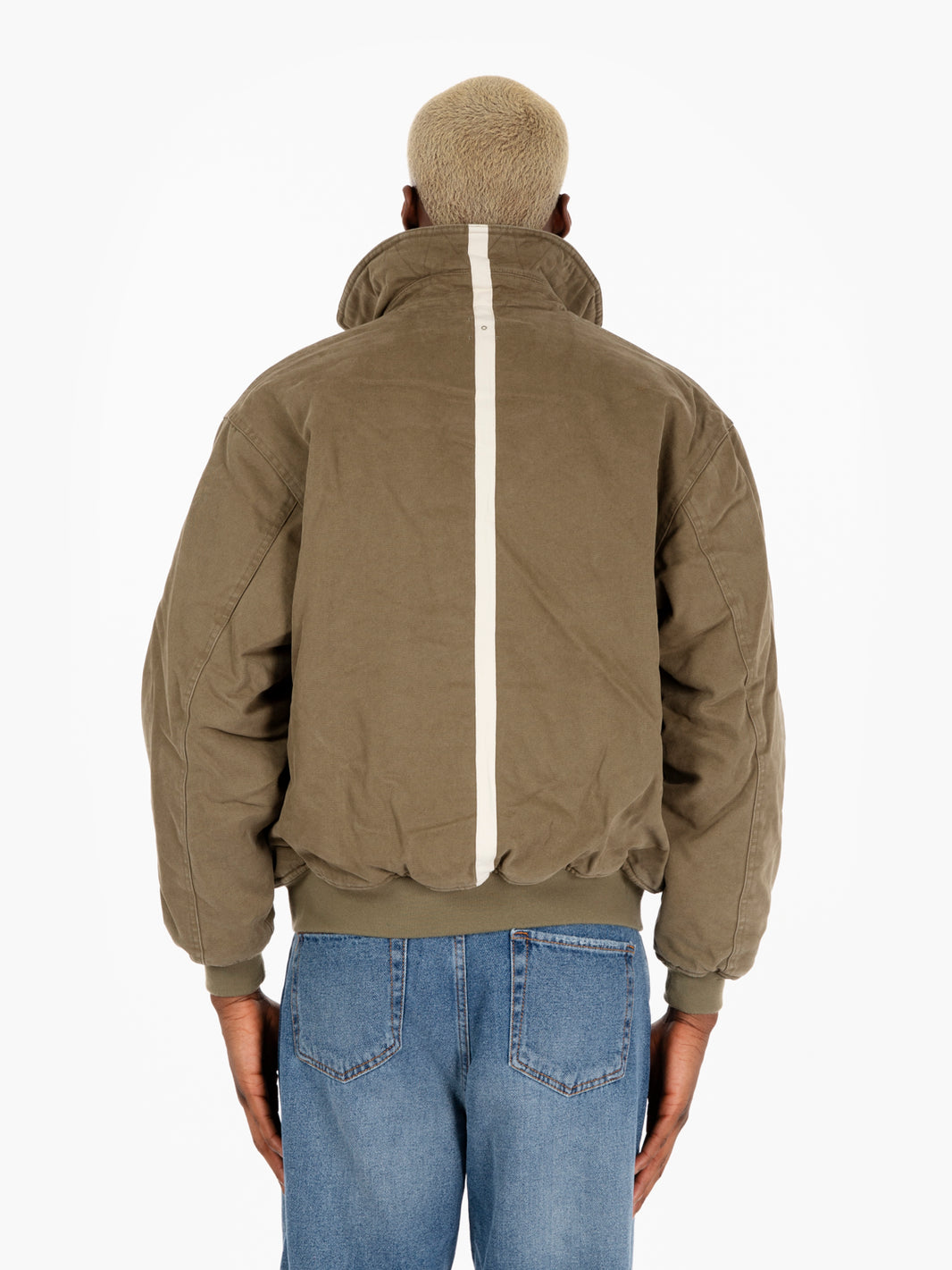 Bomber imbottito verde