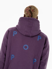 POP TRADING COMPANY - Felpa Hooded viola