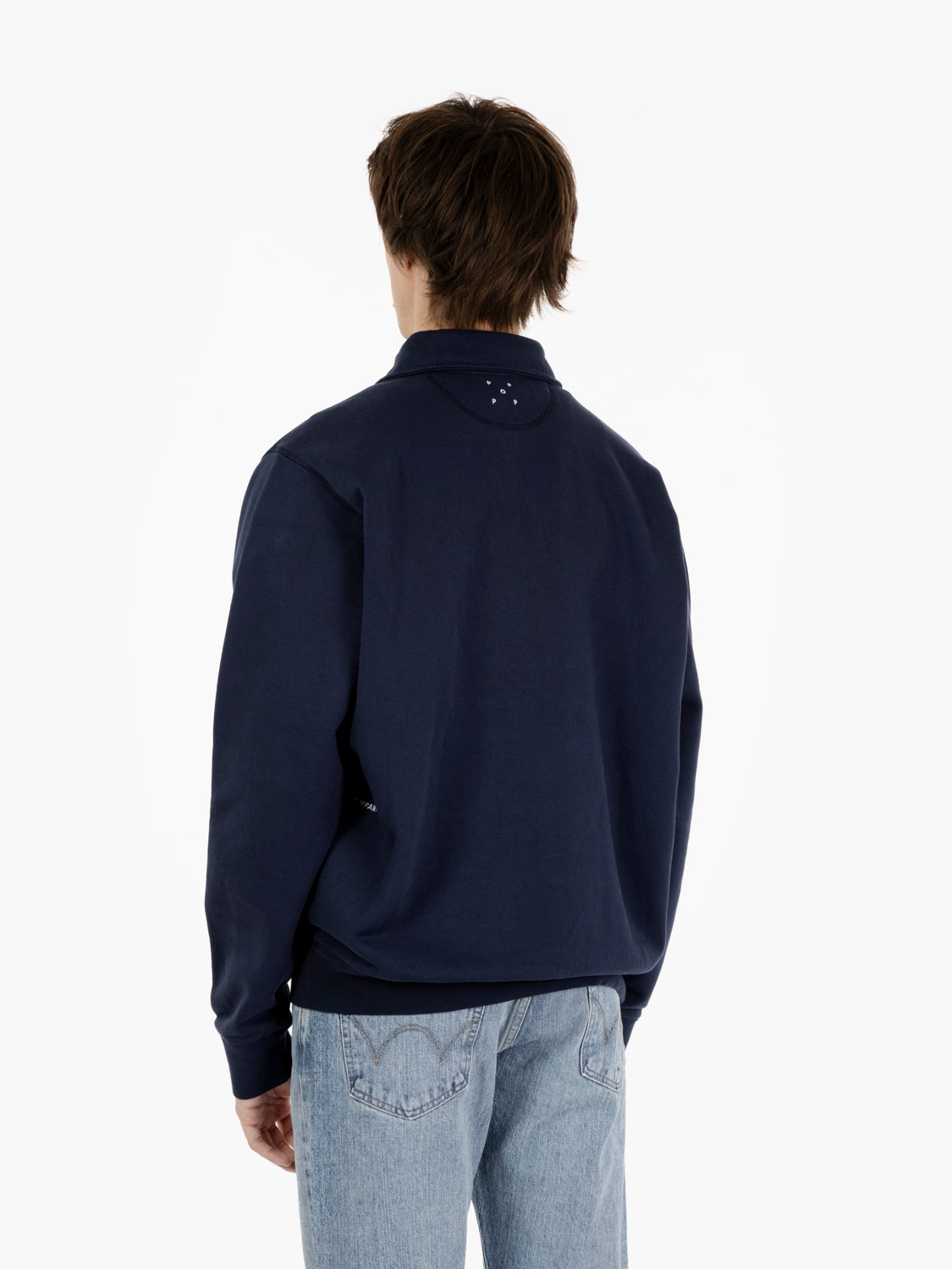 Halfzip sweat navy