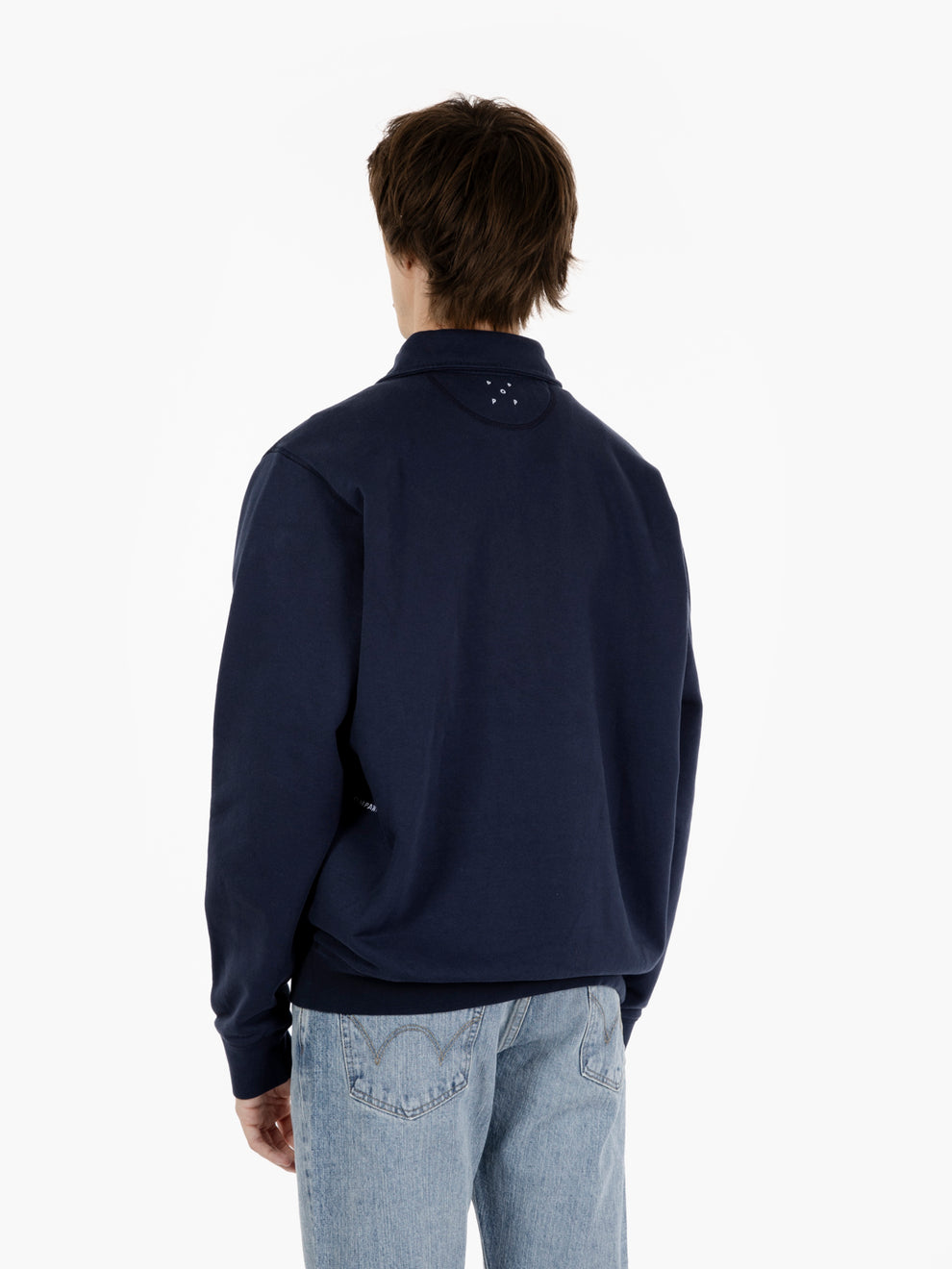 Halfzip sweat navy
