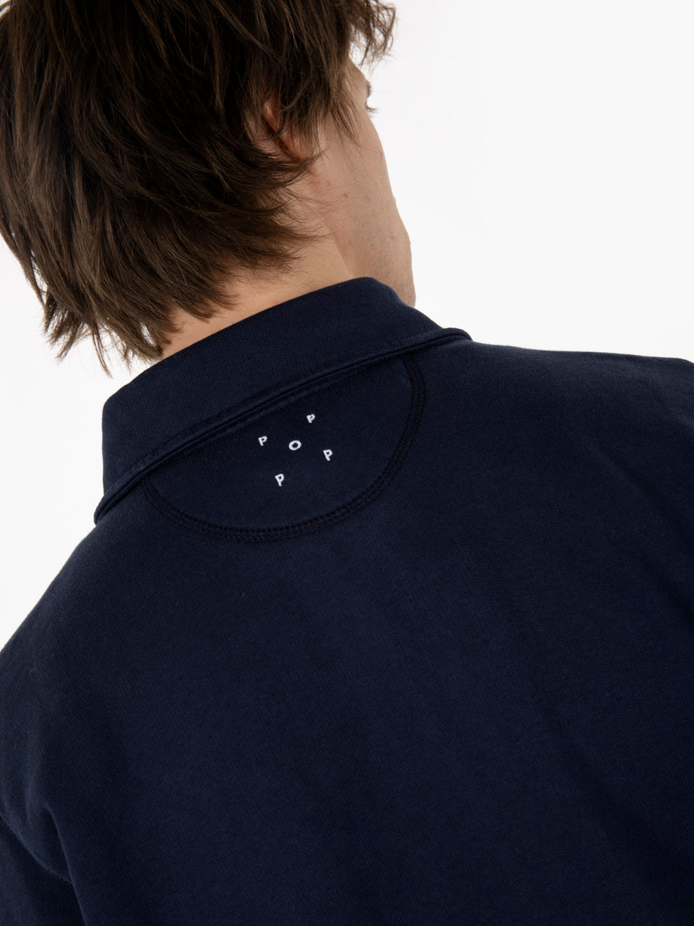 Halfzip sweat navy