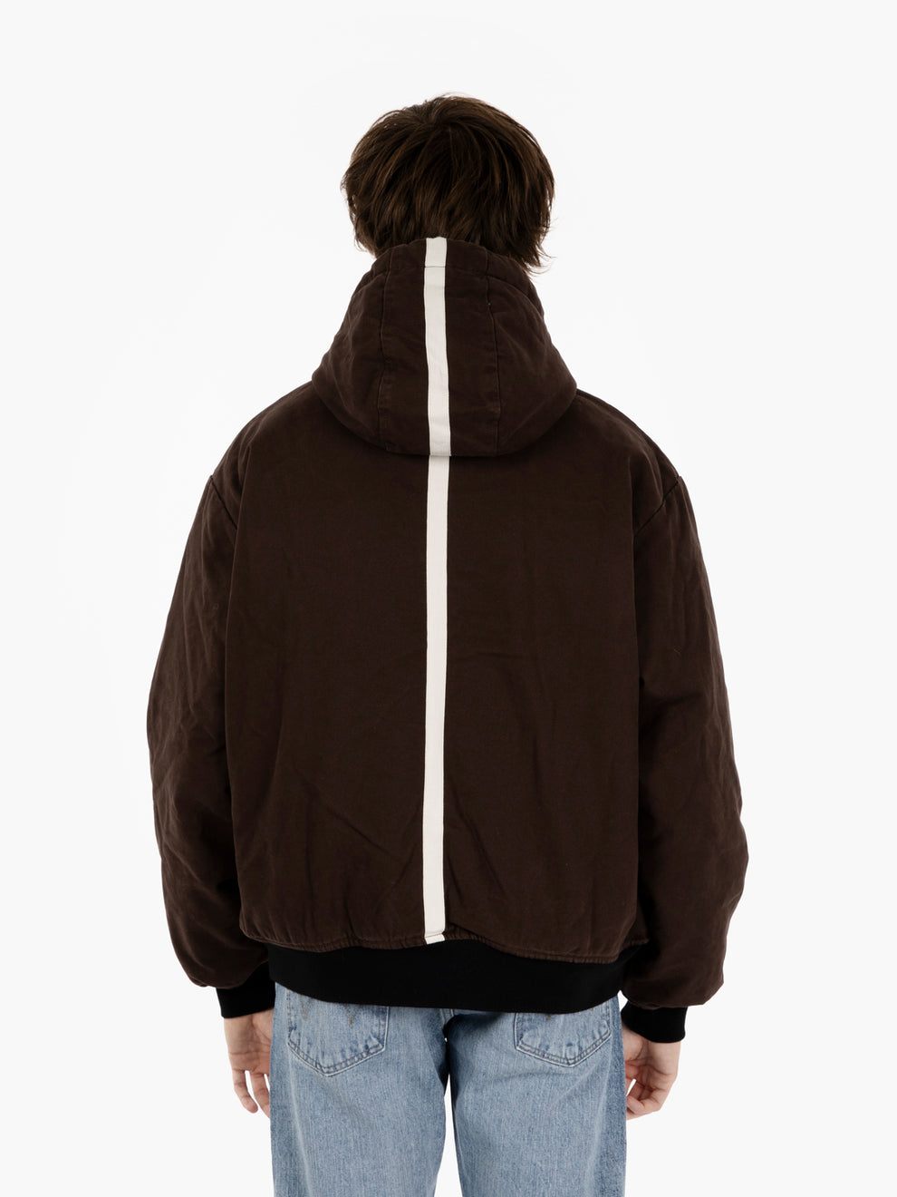 Hooded flight jacket delicioso