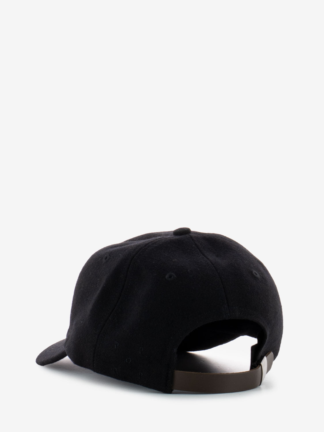 Initials sixpanel hat black