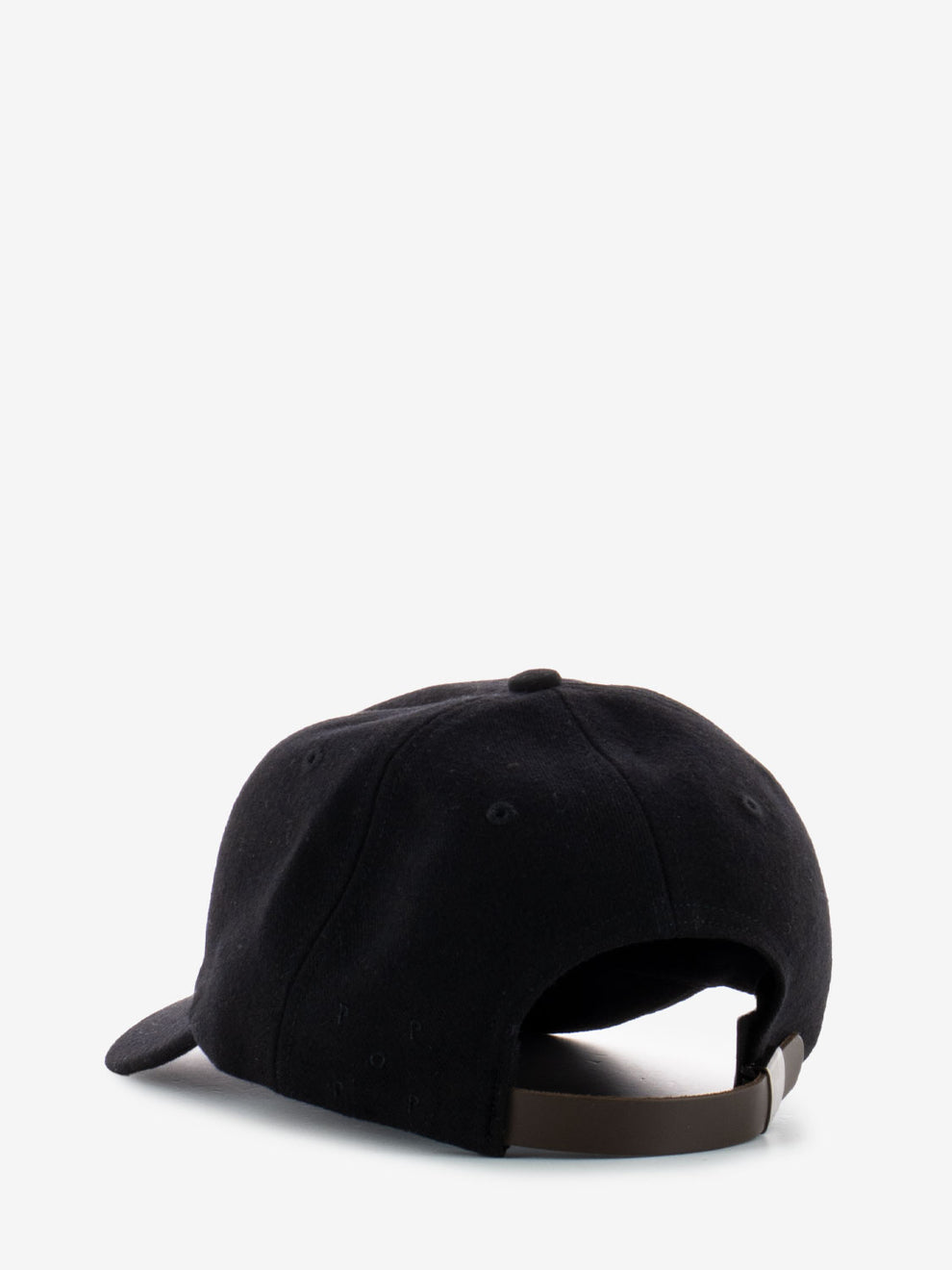 Initials sixpanel hat black