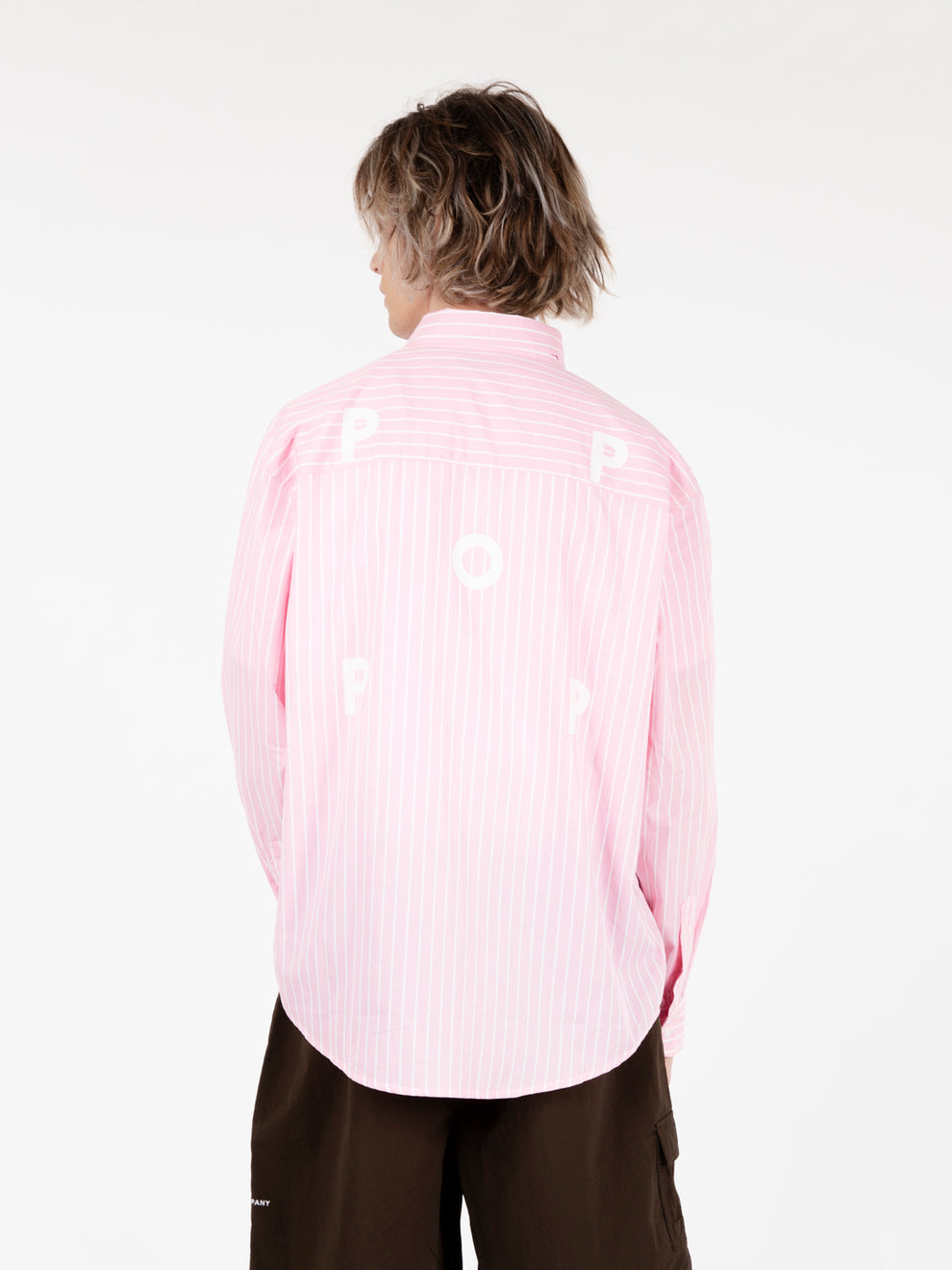 Striped Shirt Logo Pink