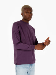 POP TRADING COMPANY - Maglia Pocket mysterioso viola