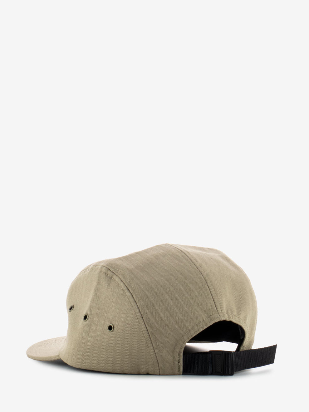 Nautical herringbone fivepanel hat khaki