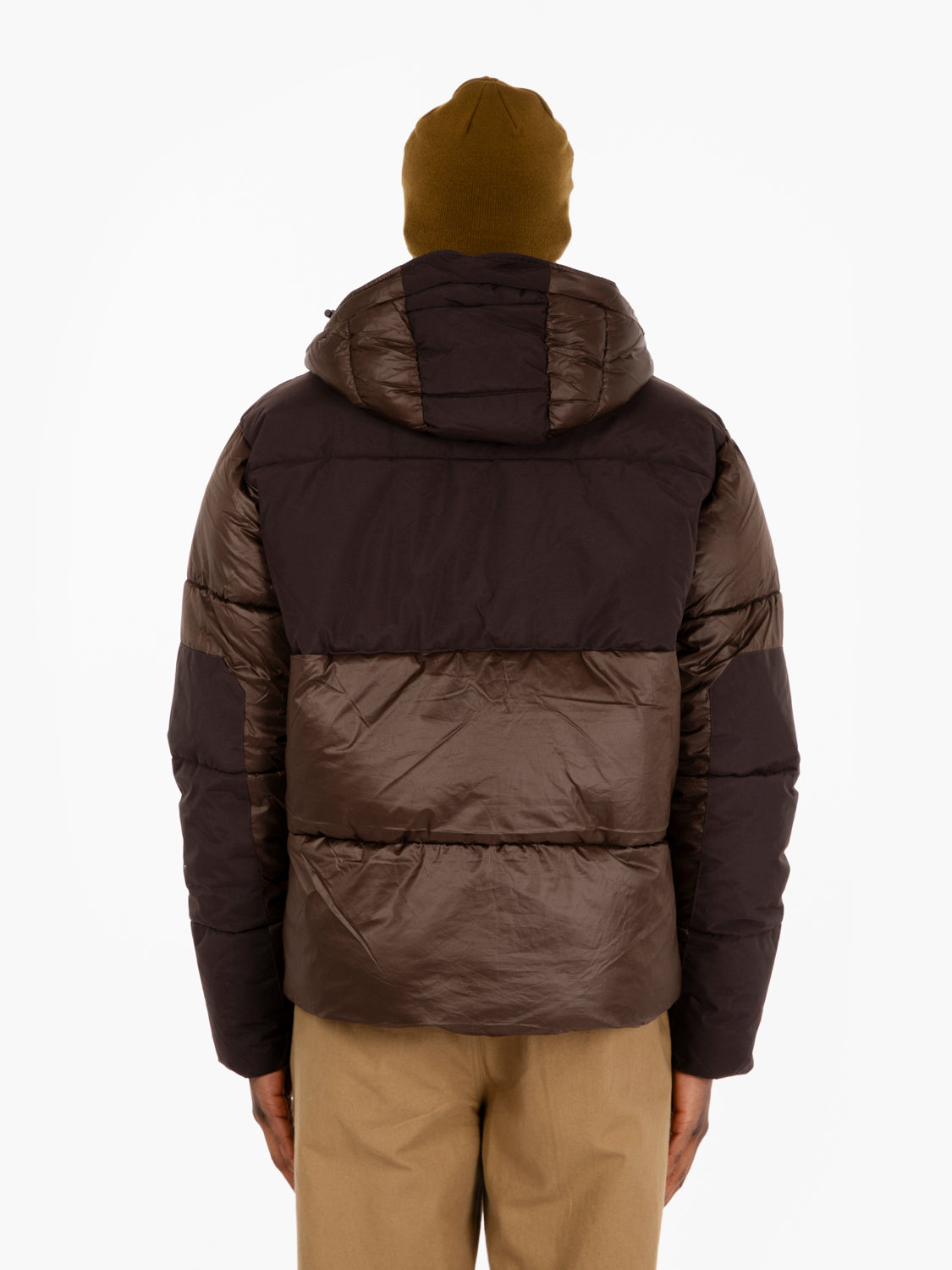 Puffer jacket delicious brown