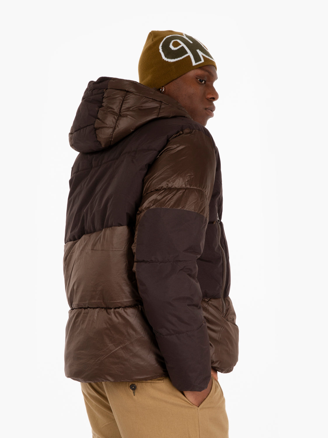 Puffer jacket delicious brown