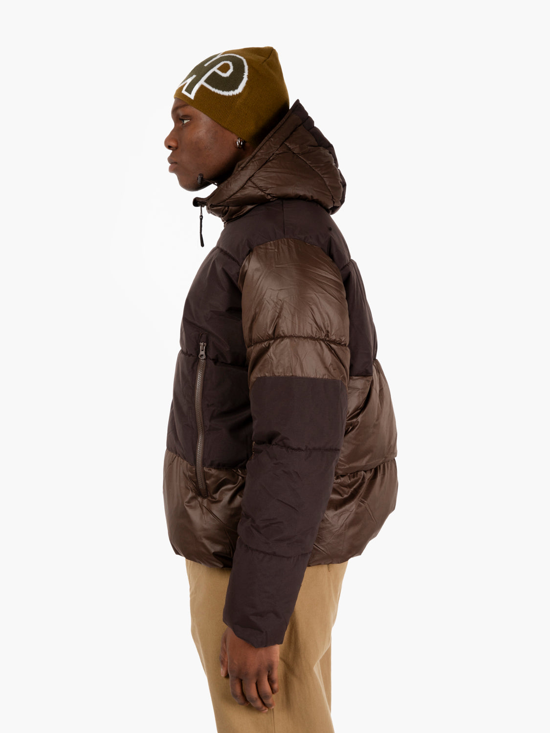 Puffer jacket delicious brown