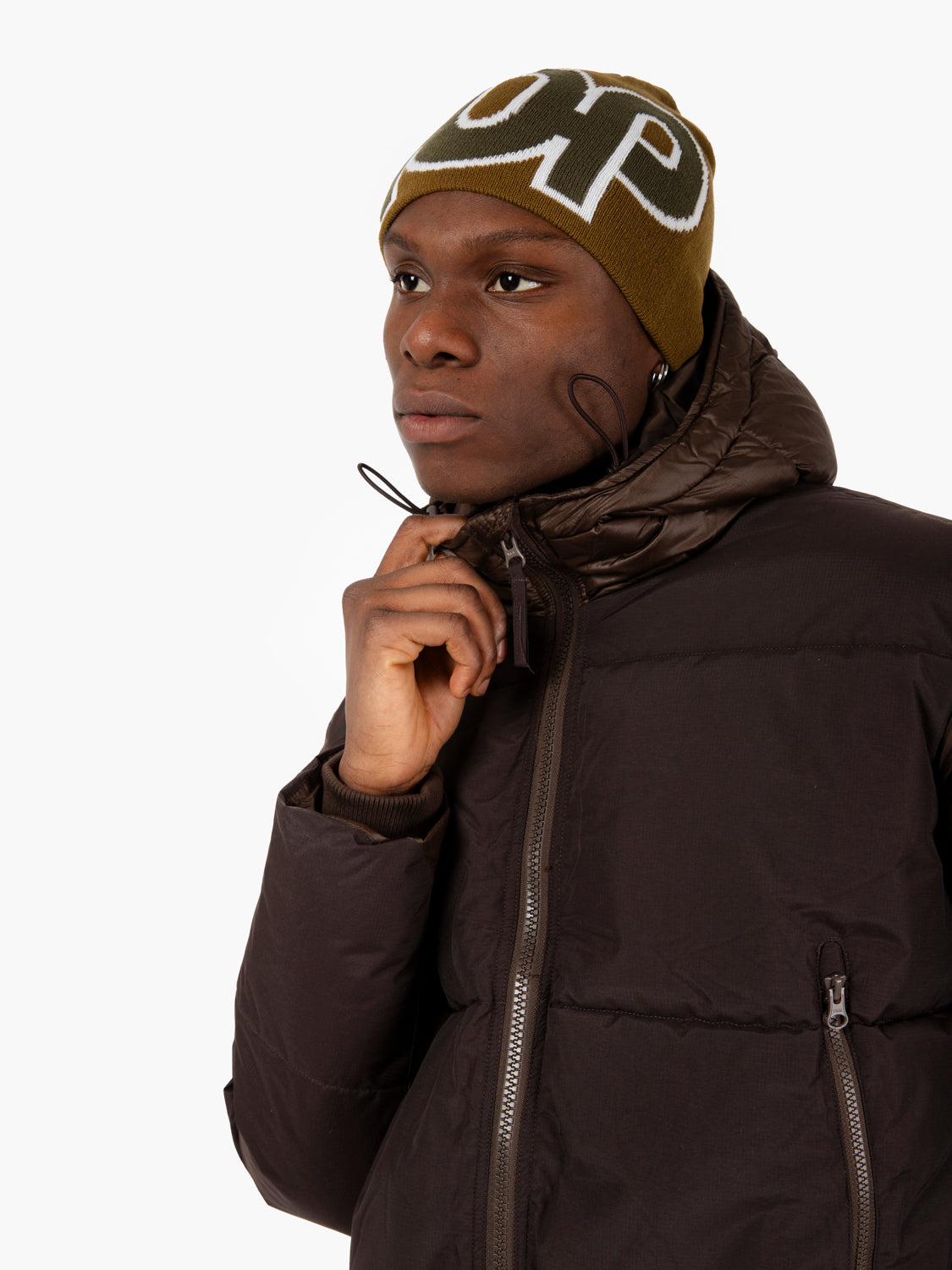 Puffer jacket delicious brown