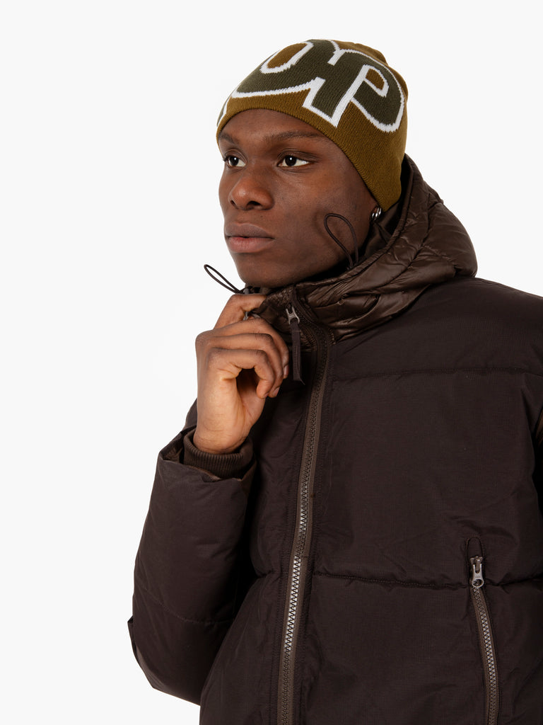 POP TRADING COMPANY - Puffer jacket delicioso brown