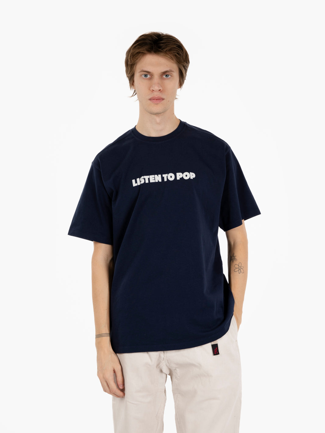Skatemuzik t-shirt navy