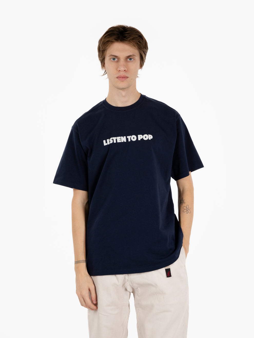Skatemuzik t-shirt navy