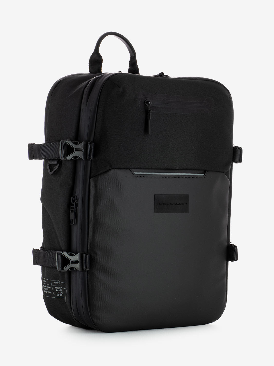 Travel backpack black