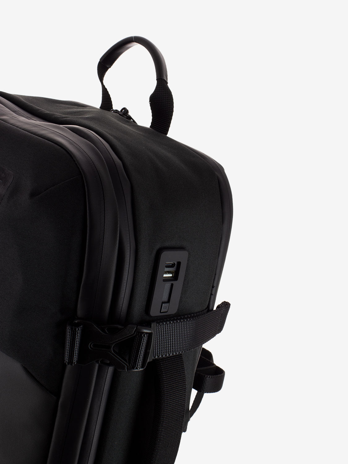 Travel backpack black