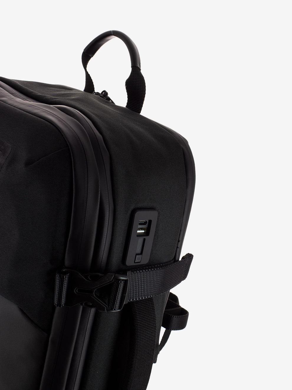 Travel backpack black